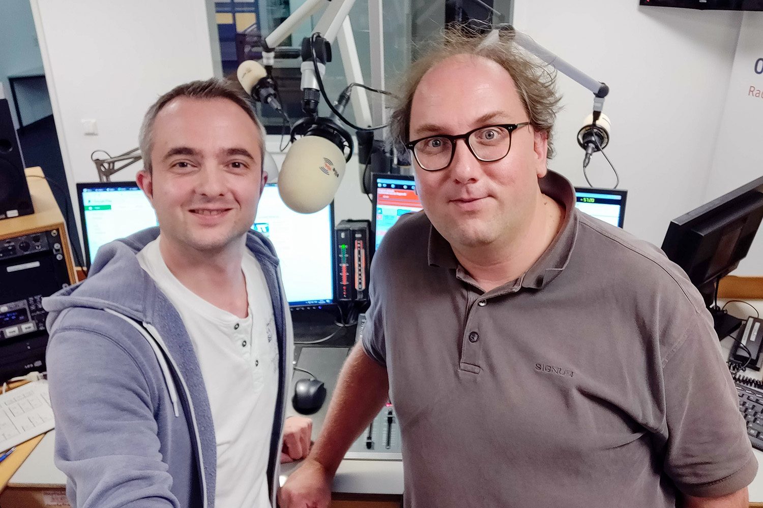 Markus Hörster und Christian Cordes nach Episode 30