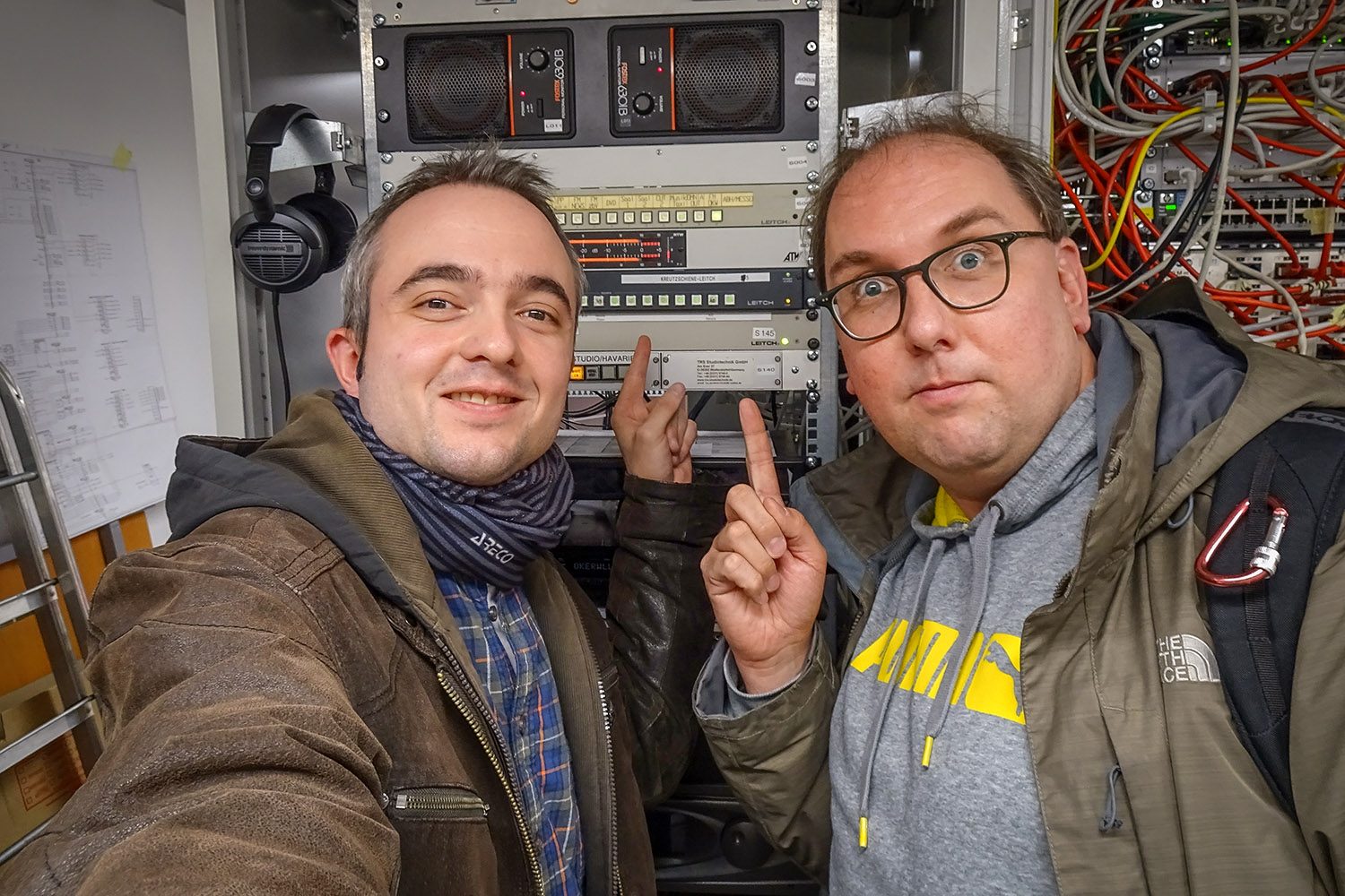 Markus Hörster und Christian Cordes nach Episode 33