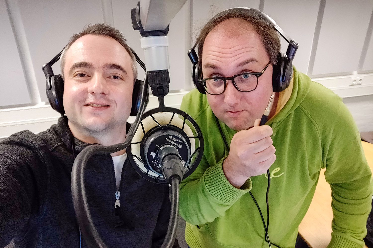 Markus Hörster und Christian Cordes nach Episode 34