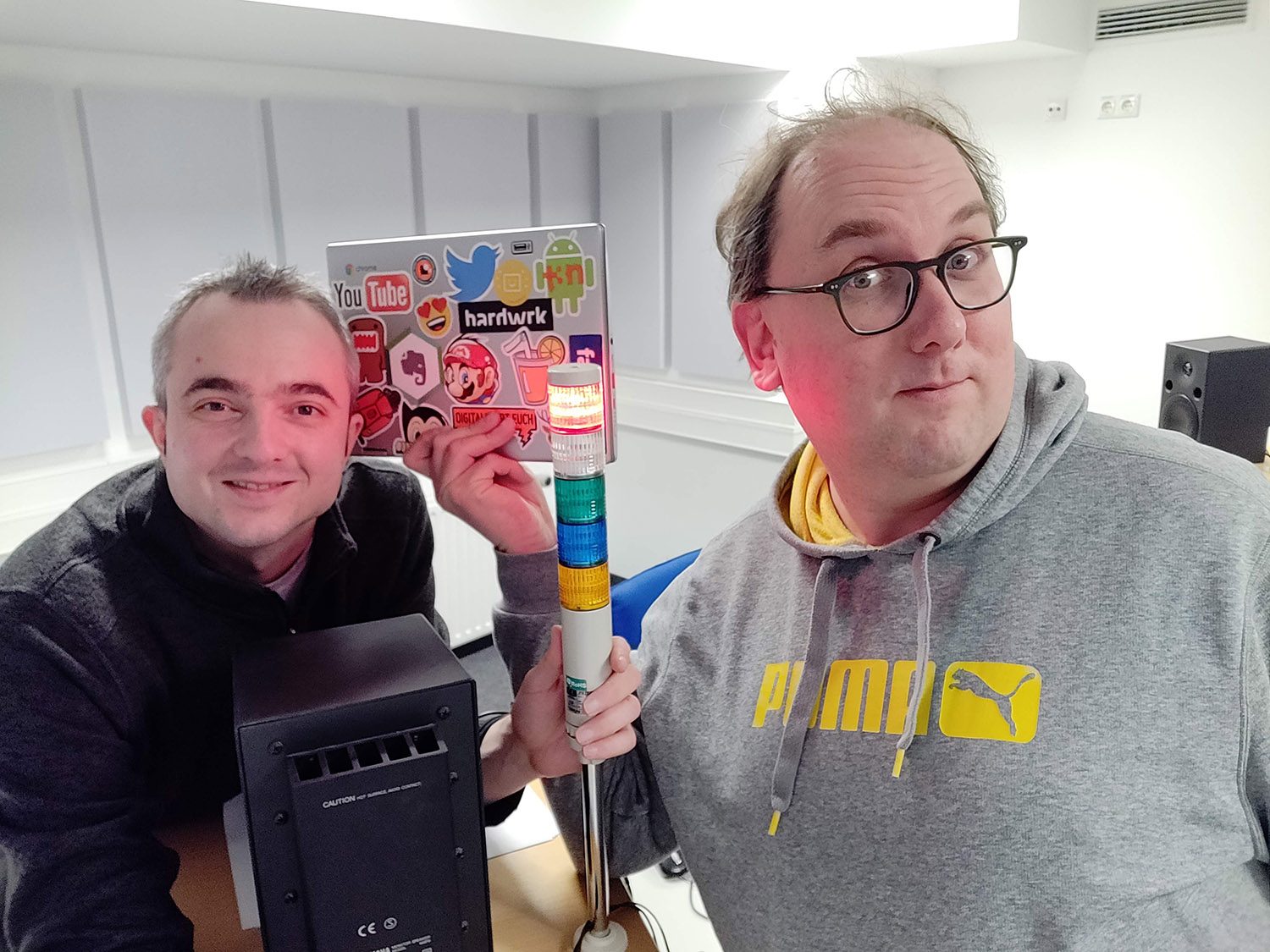 Markus Hörster und Christian Cordes nach Logbuch Digitalien Episode 35