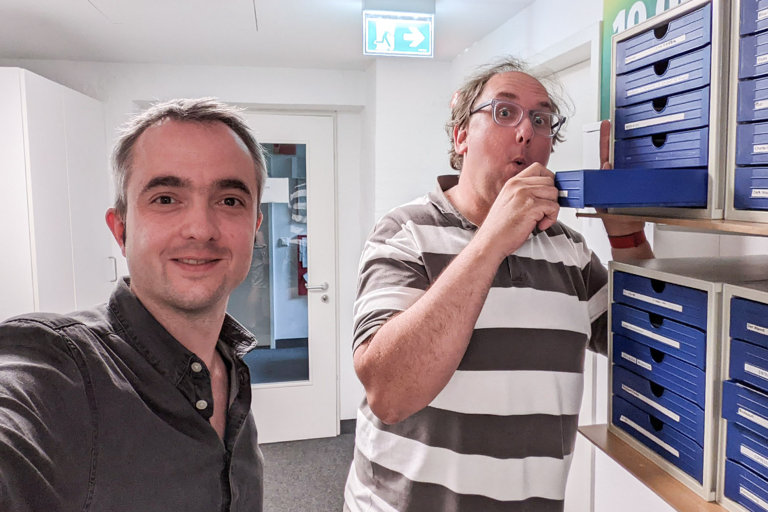 Logbuch Digitalien 67 Markus Hörster und Christian Cordes bei Radio Okerwelle in Braunschweig