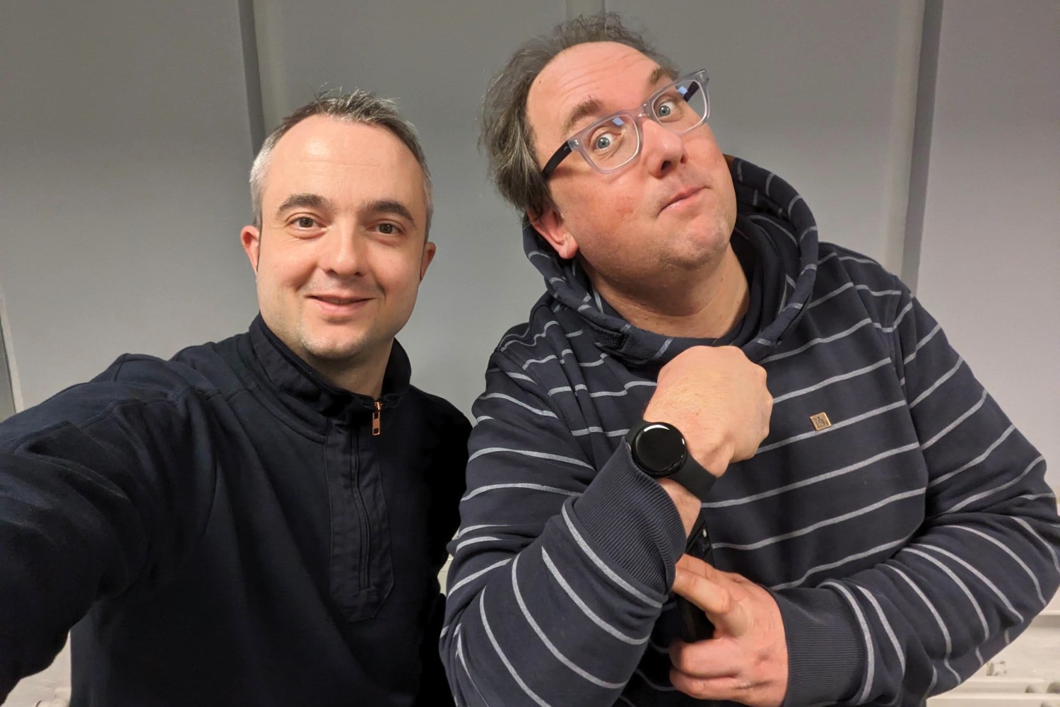 Logbuch Digitalien 84 Markus Hörster und Christian Cordes bei Radio Okerwelle in Braunschweig